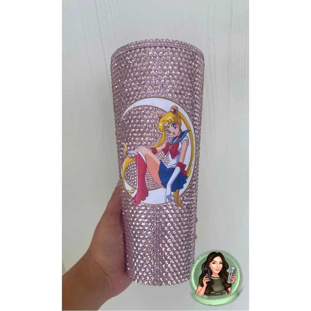 Sailor Moon Rhinestone Cup - Picture 2 of 2